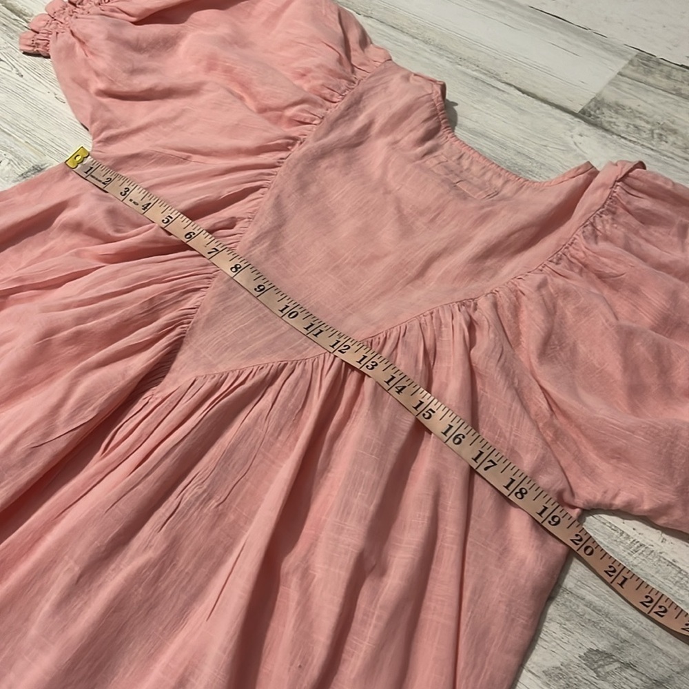 The GREAT. Pale Pink Ruffled Blouse - Picture 10 of 12